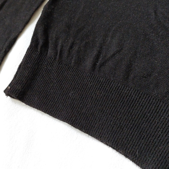 American Apparel black cropped sweater size s - Picture 7 of 10